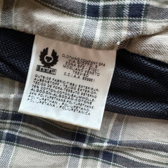 Belstaff Trailmaster Jacket Waxed Cotton Utility Windbreaker Size 40 - Picture 5 of 15